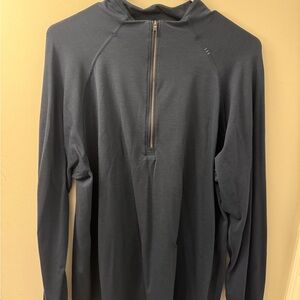 Navy blue lulu quarter zip